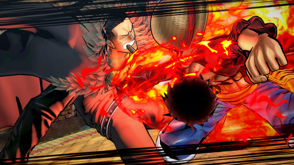 Игра One Piece Burning Blood, скриншот