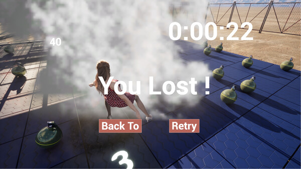 Игра One Step One Mistake, скриншот