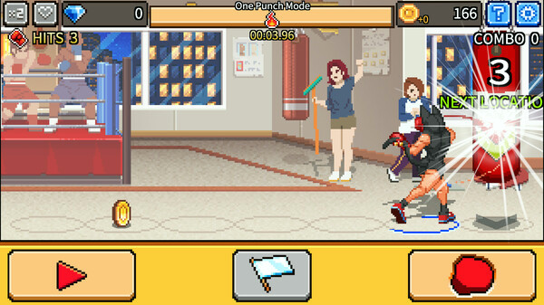 Игра OnePunch, скриншот