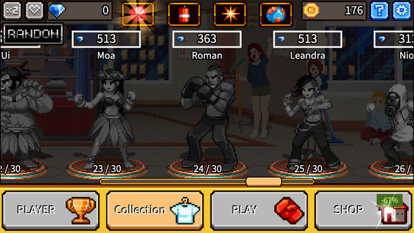 Игра OnePunch, скриншот