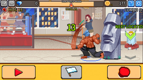 Игра OnePunch, скриншот