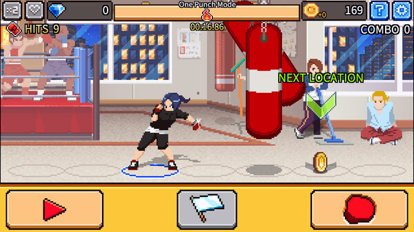 Игра OnePunch, скриншот