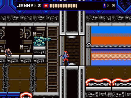 Игра Oniken: Unstoppable Edition, скриншот