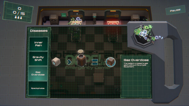 Игра Oops! INC. Emergency Center, скриншот