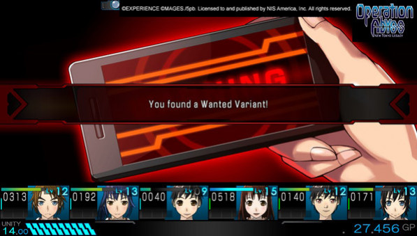 Игра Operation Abyss: New Tokyo Legacy, скриншот