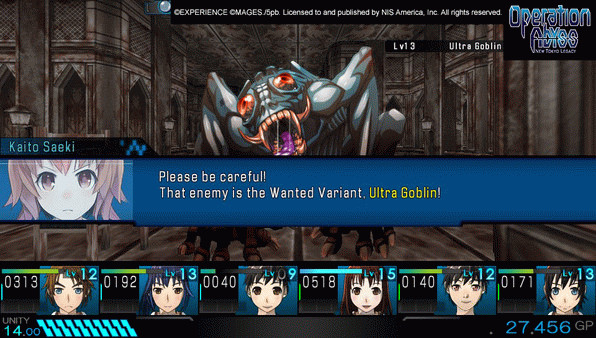 Игра Operation Abyss: New Tokyo Legacy, скриншот