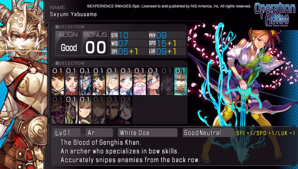 Игра Operation Abyss: New Tokyo Legacy, скриншот