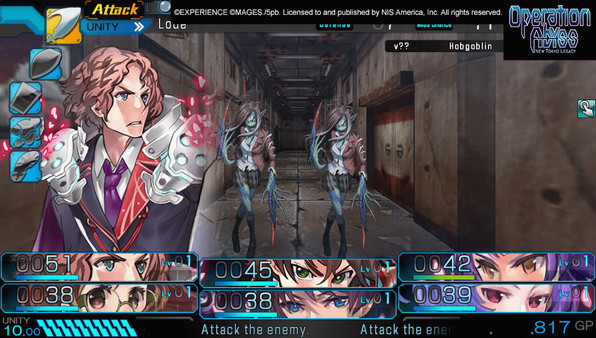 Игра Operation Abyss: New Tokyo Legacy, скриншот