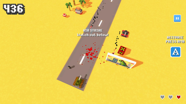 Игра Operation Desert Road, скриншот