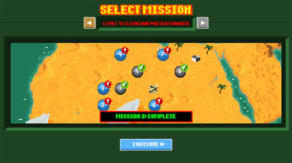 Игра Operation Desert Road, скриншот