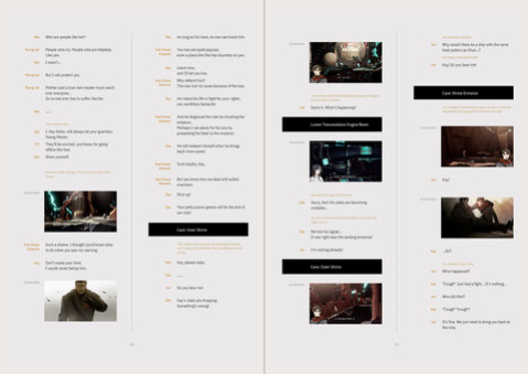 Игра OPUS: Echo of Starsong Official Game Script -Vol.1-, скриншот