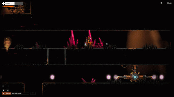 Игра Orange Moon, скриншот