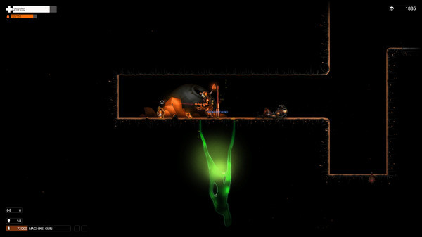 Игра Orange Moon, скриншот