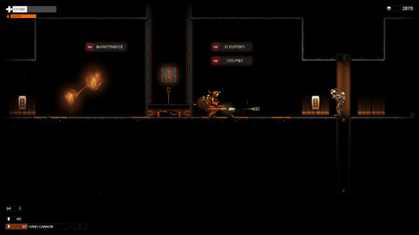 Игра Orange Moon, скриншот