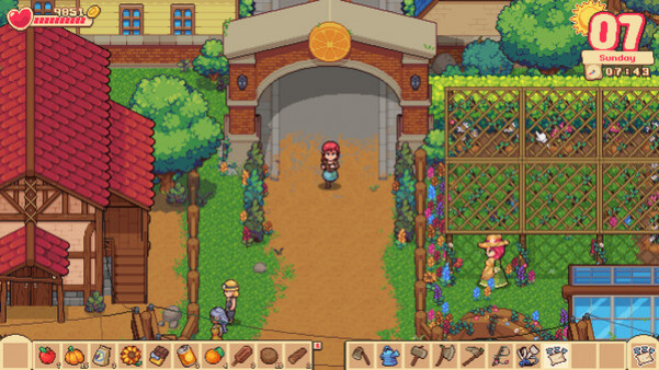 Игра Orange Season, скриншот