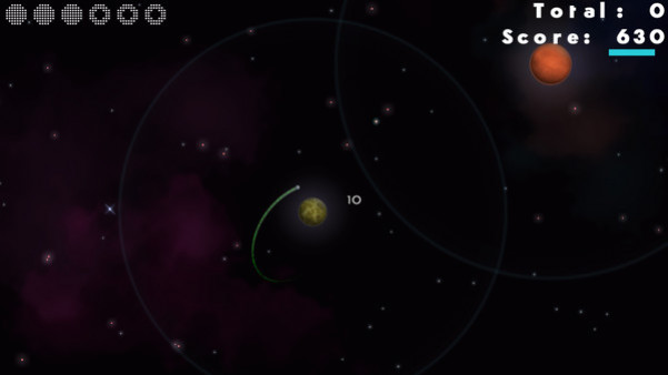 Игра Orbit HD, скриншот