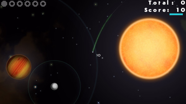Игра Orbit HD, скриншот