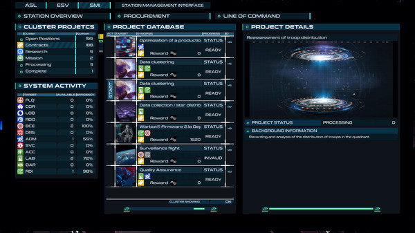 Игра orbit.industries, скриншот