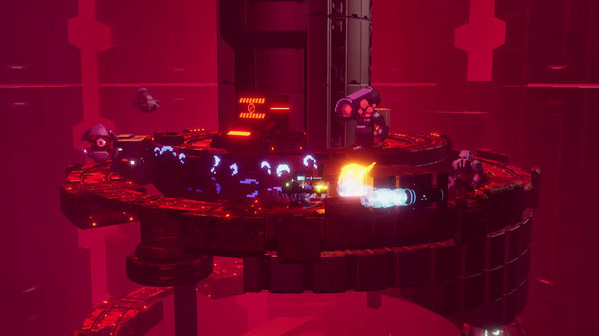 Игра Orbital Bullet – The 360° Rogue-lite, скриншот