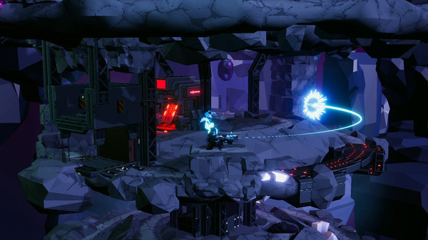 Игра Orbital Bullet – The 360° Rogue-lite, скриншот