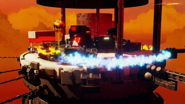 Игра Orbital Bullet – The 360° Rogue-lite, скриншот