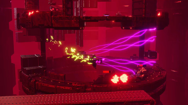 Игра Orbital Bullet – The 360° Rogue-lite, скриншот
