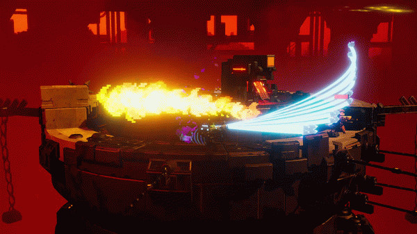 Игра Orbital Bullet – The 360° Rogue-lite, скриншот