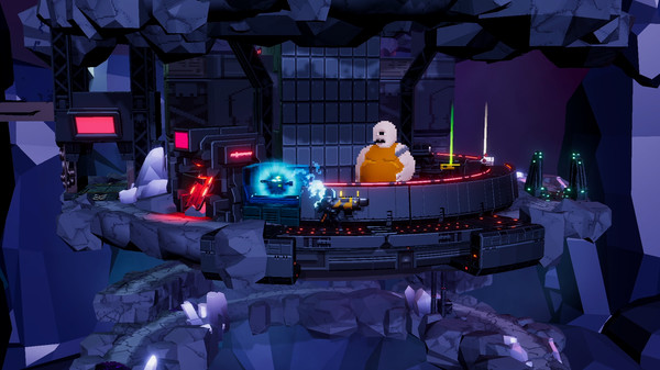 Игра Orbital Bullet – The 360° Rogue-lite, скриншот