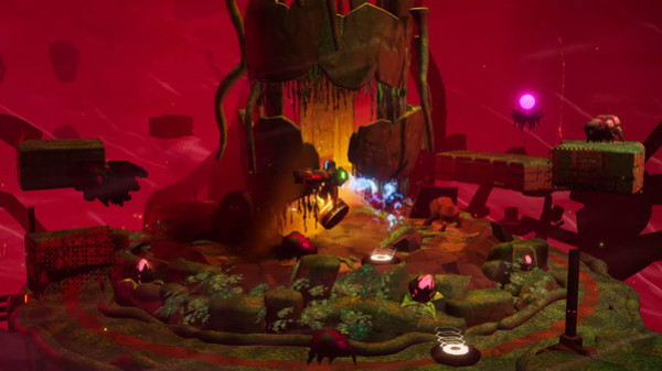 Игра Orbital Bullet – The 360° Rogue-lite, скриншот