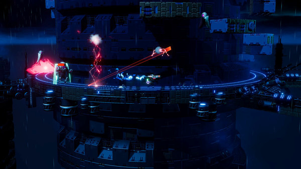 Игра Orbital Bullet – The 360° Rogue-lite, скриншот