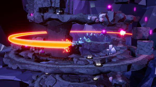 Игра Orbital Bullet – The 360° Rogue-lite, скриншот
