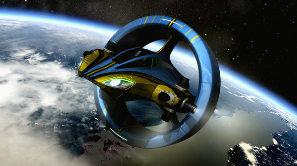 Игра Orbital Racer, скриншот