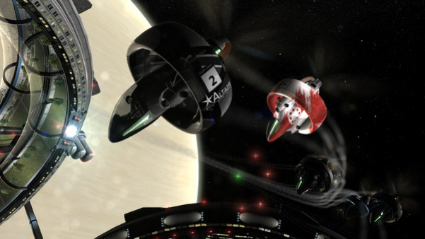 Игра Orbital Racer, скриншот