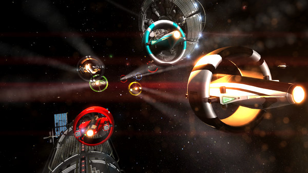 Игра Orbital Racer, скриншот