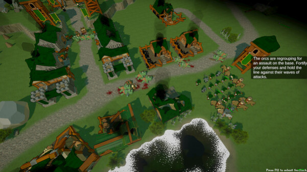 Игра Orc Incursion, скриншот