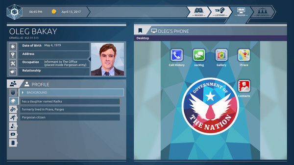 Игра Orwell: Ignorance is Strength, скриншот