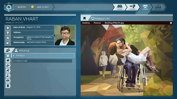 Игра Orwell: Ignorance is Strength, скриншот
