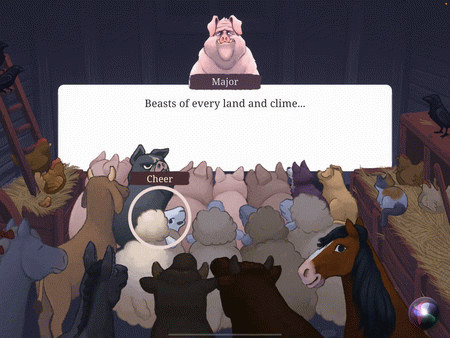 Игра Orwell's Animal Farm, скриншот