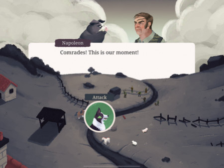 Игра Orwell's Animal Farm, скриншот