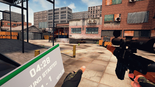 Игра Oscar Mike VR, скриншот