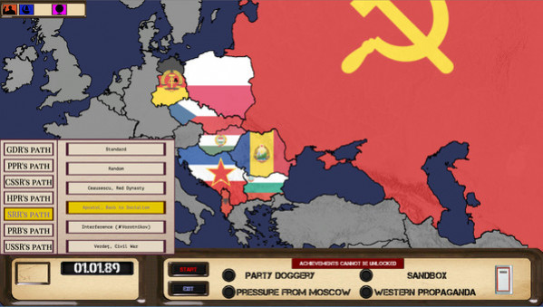 Игра Ostalgie: Пути Истории, скриншот
