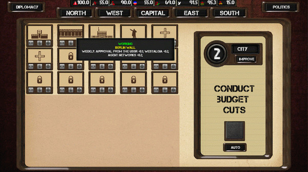 Игра Ostalgie: The Berlin Wall, скриншот