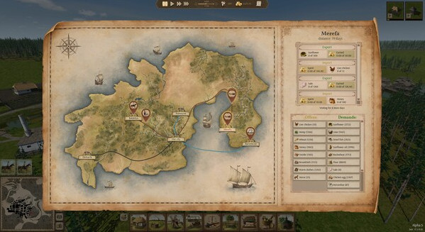 Игра Ostriv, скриншот