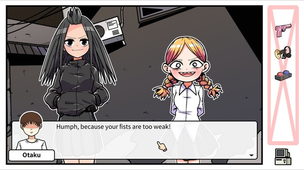 Игра Otaku's Adventure - The World Just Keeps Turning, скриншот