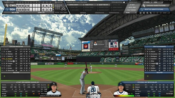 Игра Out of the Park Baseball 26, скриншот