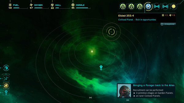 Игра Out There: Oceans of Time, скриншот