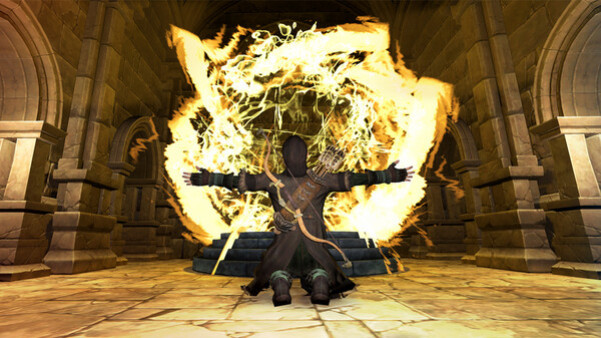 Игра Outcasts of Dungeon:Epic Magic World Fight Rogue Game Simulator, скриншот