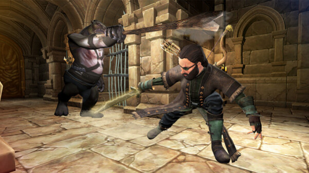 Игра Outcasts of Dungeon:Epic Magic World Fight Rogue Game Simulator, скриншот