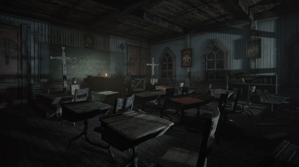 Игра Outlast 2, скриншот