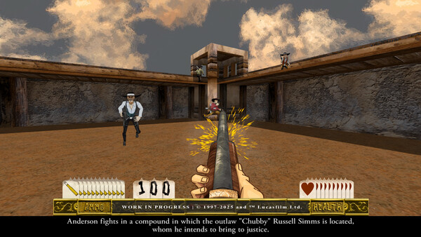 Игра Outlaws + Handful of Missions: Remaster, скриншот